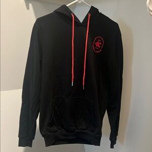 Women’s Adult Small Kill Crew Black and Red Sweatshirt Hoodie